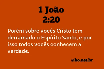 1 João 2:20 NTLH