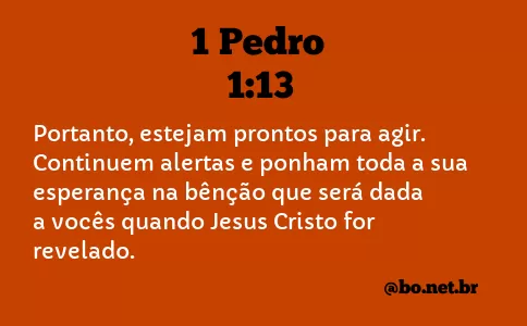 1 Pedro 1:13 NTLH