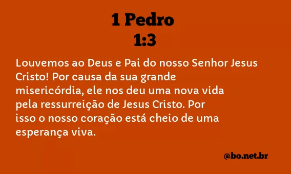 1 Pedro 1:3 NTLH