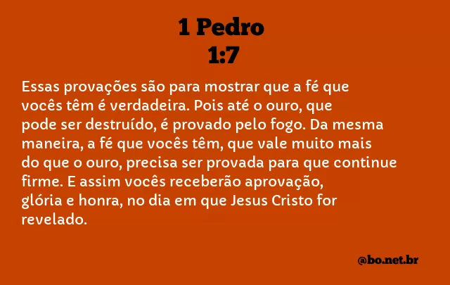 1 Pedro 1:7 NTLH