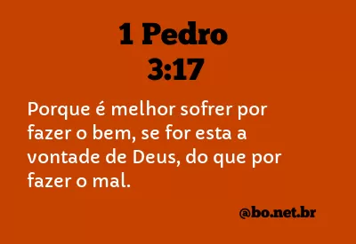 1 Pedro 3:17 NTLH