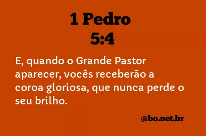 1 Pedro 5:4 NTLH