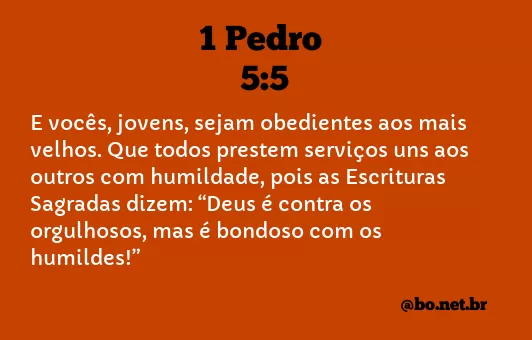1 Pedro 5:5 NTLH