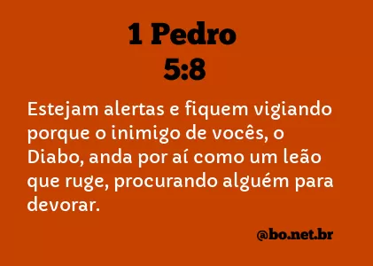 1 Pedro 5:8 NTLH