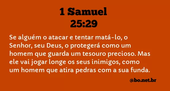 1 Samuel 25:29 NTLH