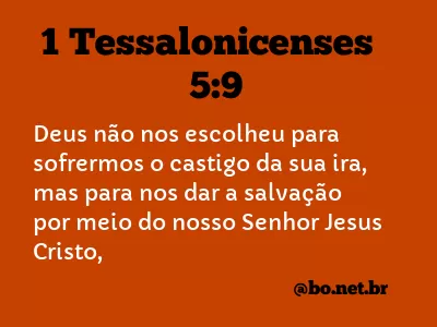 1 Tessalonicenses 5:9 NTLH