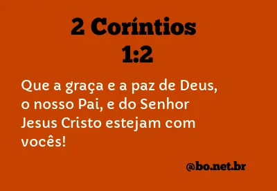 2 Coríntios 1:2 NTLH