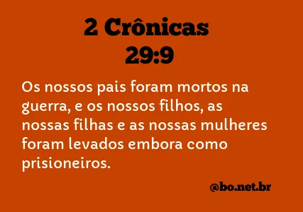 2 Crônicas 29:9 NTLH