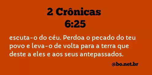 2 Crônicas 6:25 NTLH