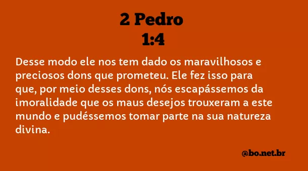 2 Pedro 1:4 NTLH