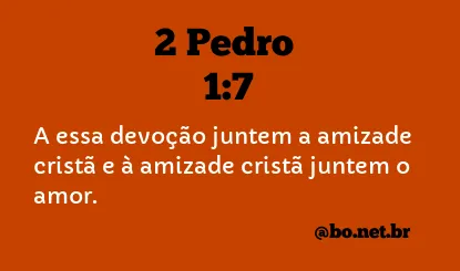 2 Pedro 1:7 NTLH