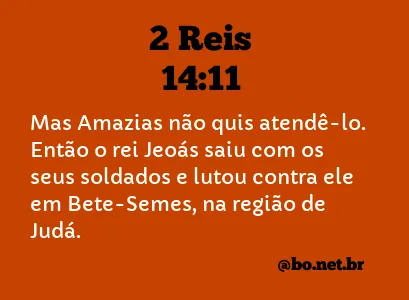 2 Reis 14:11 NTLH