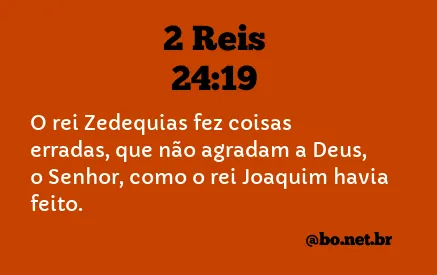 2 Reis 24:19 NTLH