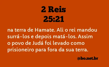 2 Reis 25:21 NTLH