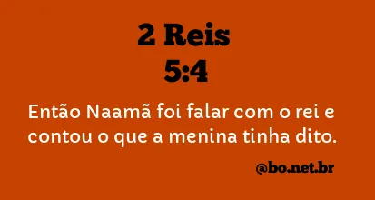 2 Reis 5:4 NTLH