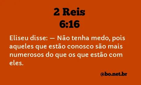 2 Reis 6:16 NTLH