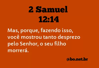 2 Samuel 12:14 NTLH
