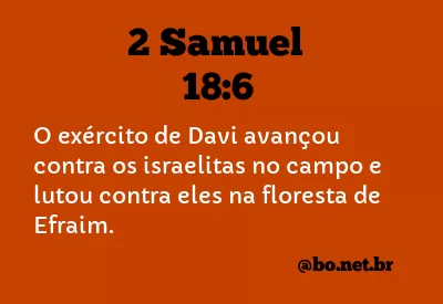2 Samuel 18:6 NTLH