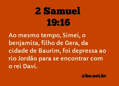 2 Samuel 19:16 NTLH