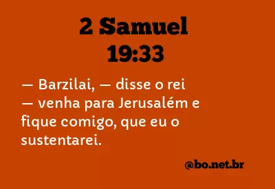 2 Samuel 19:33 NTLH