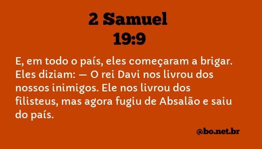 2 Samuel 19:9 - NTLH