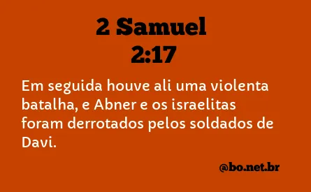 2 Samuel 2:17 NTLH