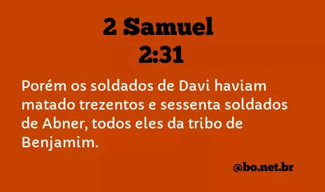 2 Samuel 2:31 NTLH