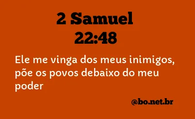 2 Samuel 22:48 NTLH