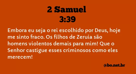 2 Samuel 3:39 NTLH
