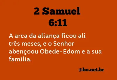 2 Samuel 6:11 NTLH