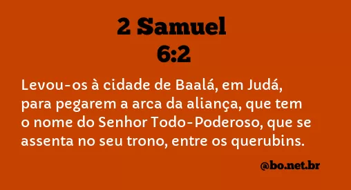 2 Samuel 6:2 NTLH