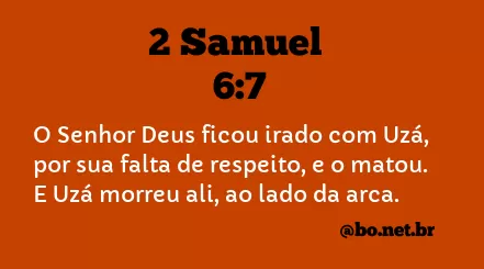2 Samuel 6:7 NTLH