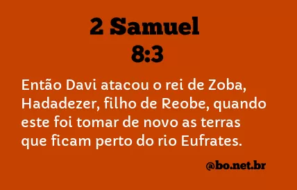 2 Samuel 8:3 NTLH