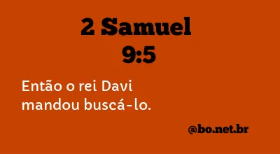 2 Samuel 9:5 NTLH