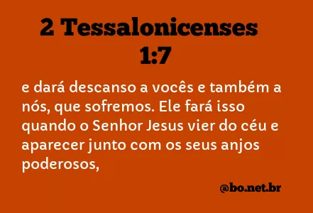 2 Tessalonicenses 1:7 NTLH
