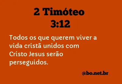 2 Timóteo 3:12 NTLH