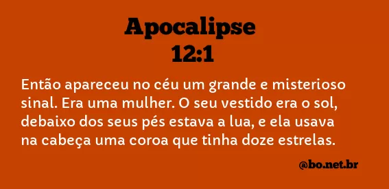 Apocalipse 12:1 NTLH