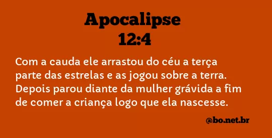Apocalipse 12:4 NTLH