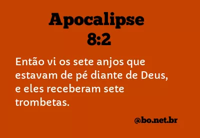 Apocalipse 8:2 NTLH