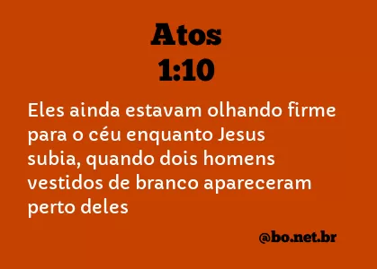 Atos 1:10 NTLH