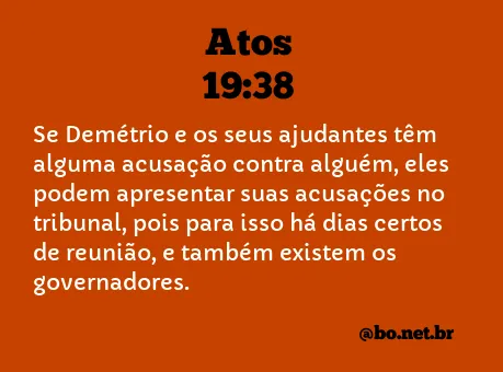 Atos 19:38 NTLH