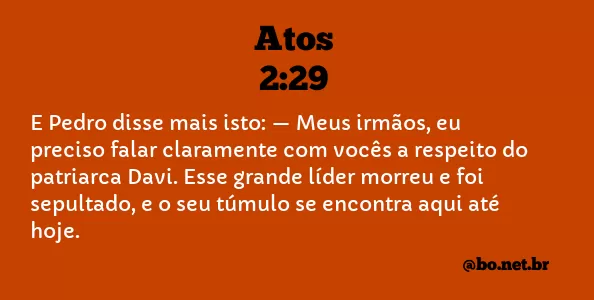 Atos 2:29 NTLH