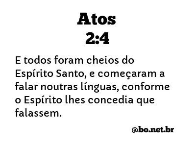 Atos 2:4 ACF Almeida Corrigida Fiel - Bíblia Online