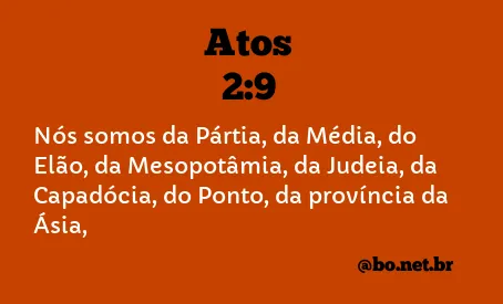 Atos 2:9 NTLH