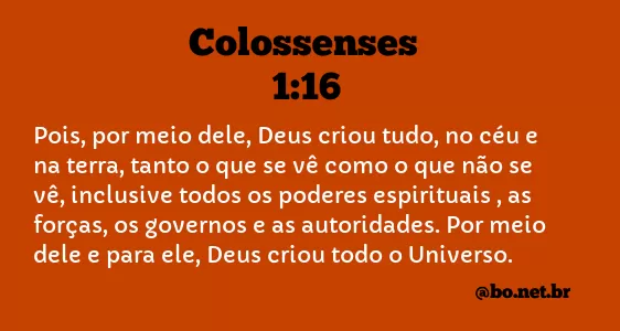 Colossenses 1:16 NTLH