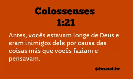 Colossenses 1:21 NTLH