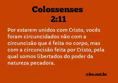 Colossenses 2:11 NTLH