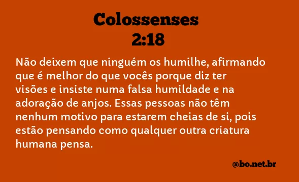 Colossenses 2:18 NTLH