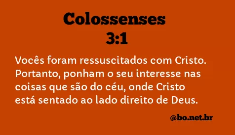 Colossenses 3:1 NTLH