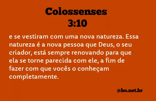 Colossenses 3:10 NTLH